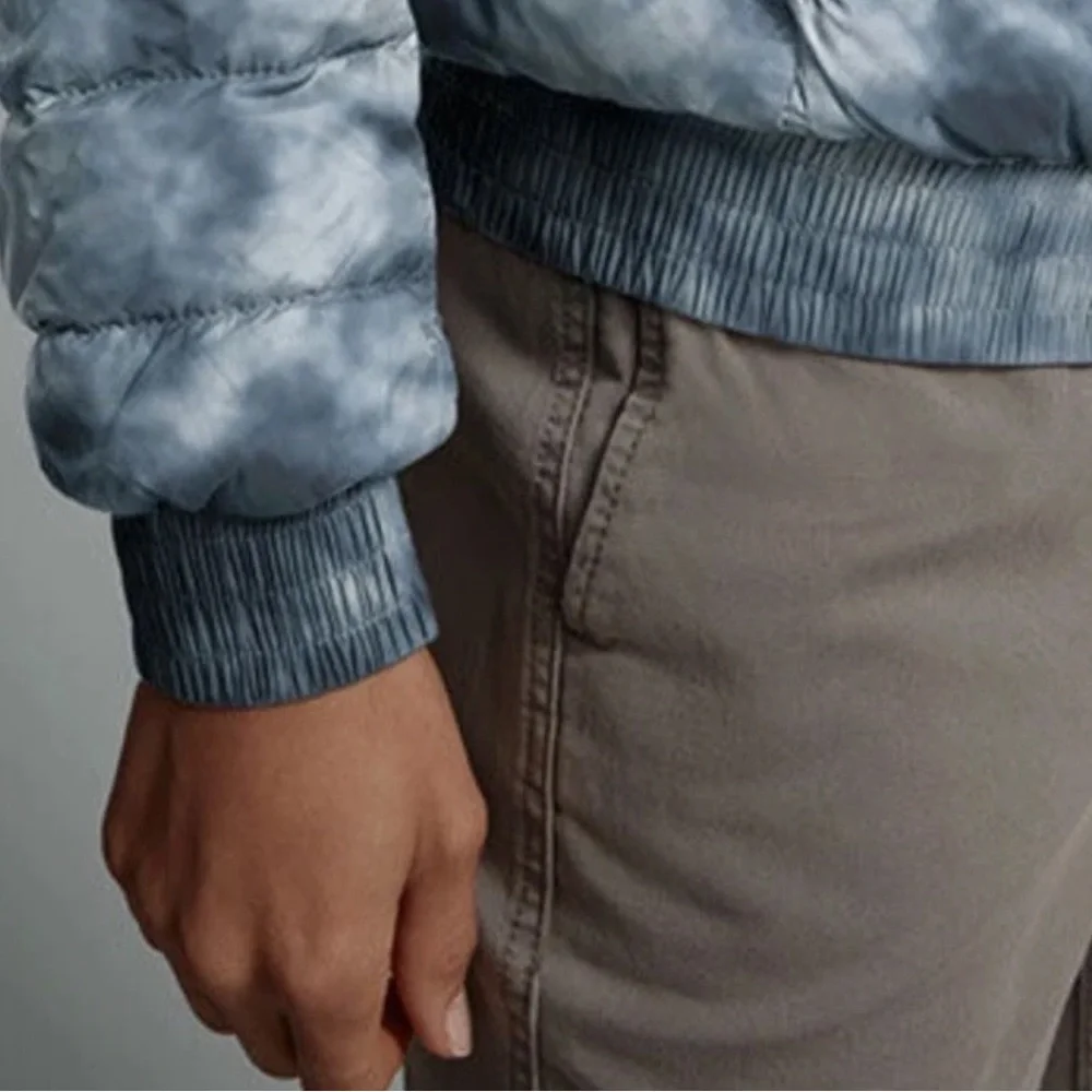 Canada Goose Richmond Women's Blue Down Puffer Zip Up Jacket Coat Haze Print M - Picture 11 of 16